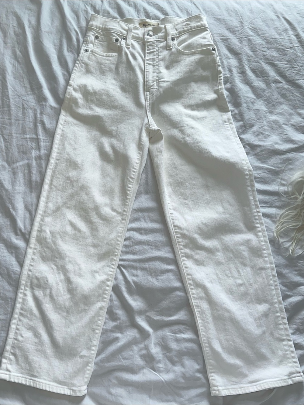 Madewell Slim Wide Leg Crop Jean